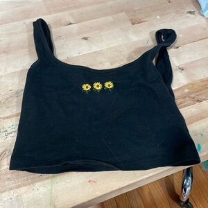 shein sunflower tank top